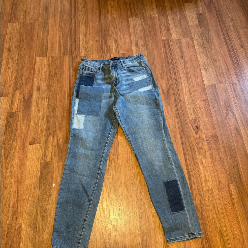 Women's Judy Blue Patchwork Jeans